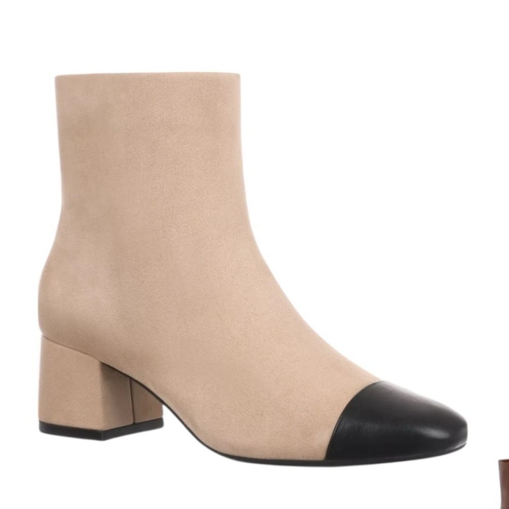 On 34th Janette Cap-Toe ankle Booties size 5.5M